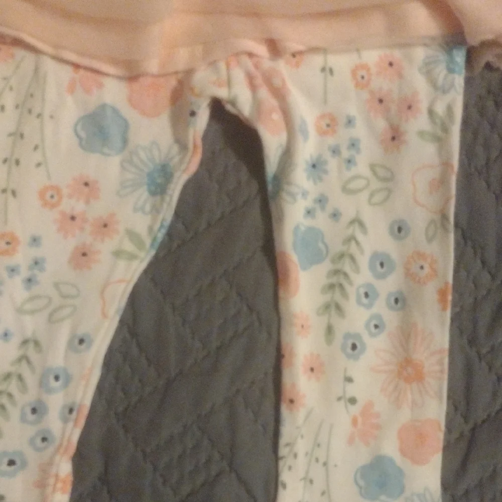 Gerber Pink and White Floral Leggings with Tutu​​